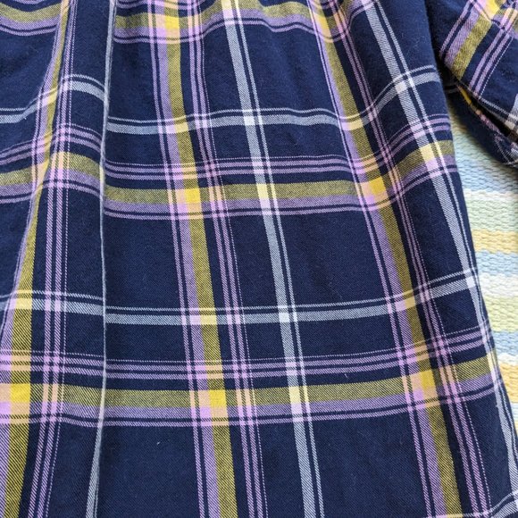 ⭐ GAP plaid flannel dress 3T - Picture 2 of 13